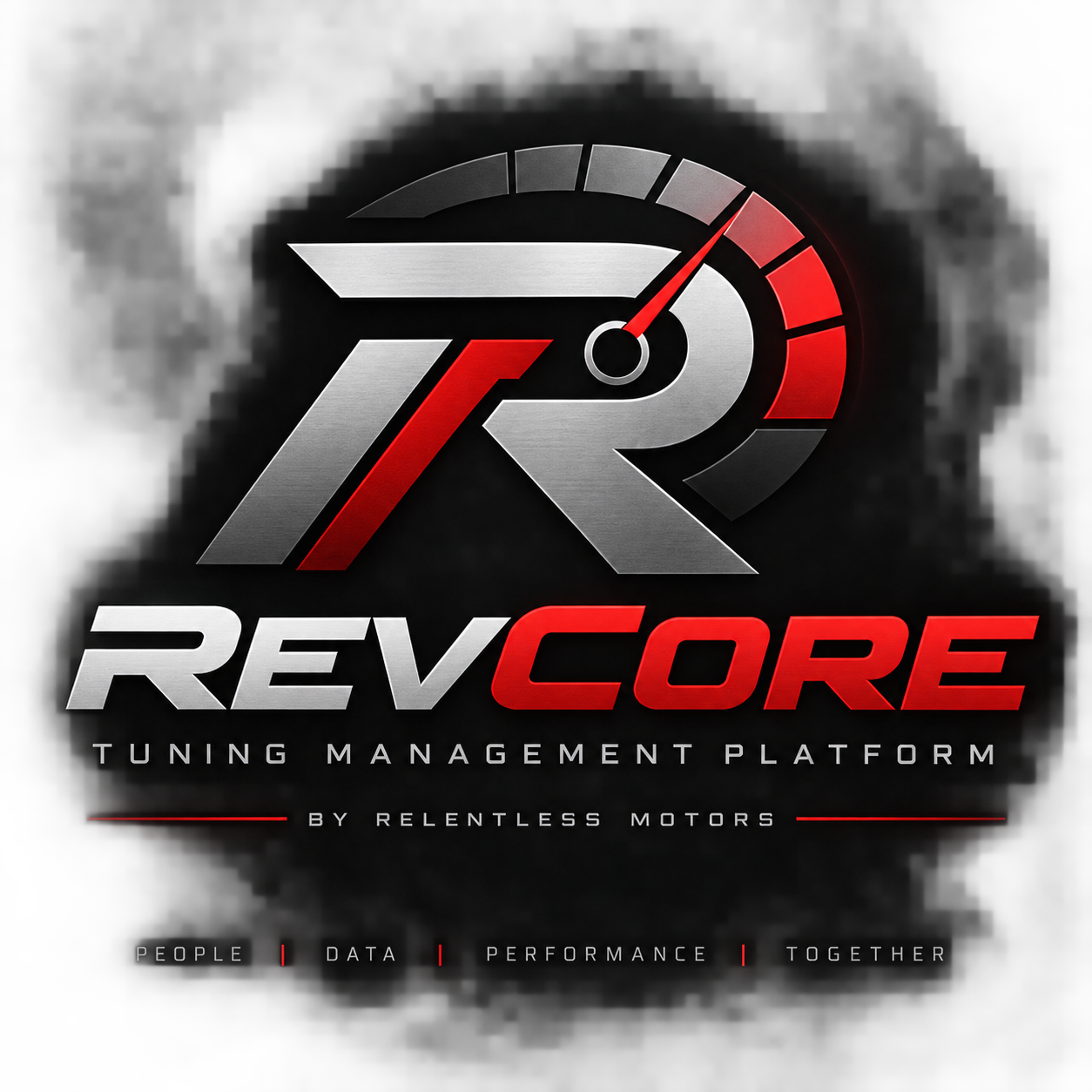 RevCore by Relentless Motors — original brand artwork
